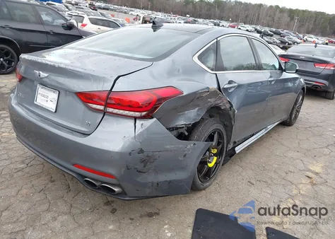 2015 Hyundai Genesis 5.0 из США, поврежденный, VIN KMHGN4JF7FU019264